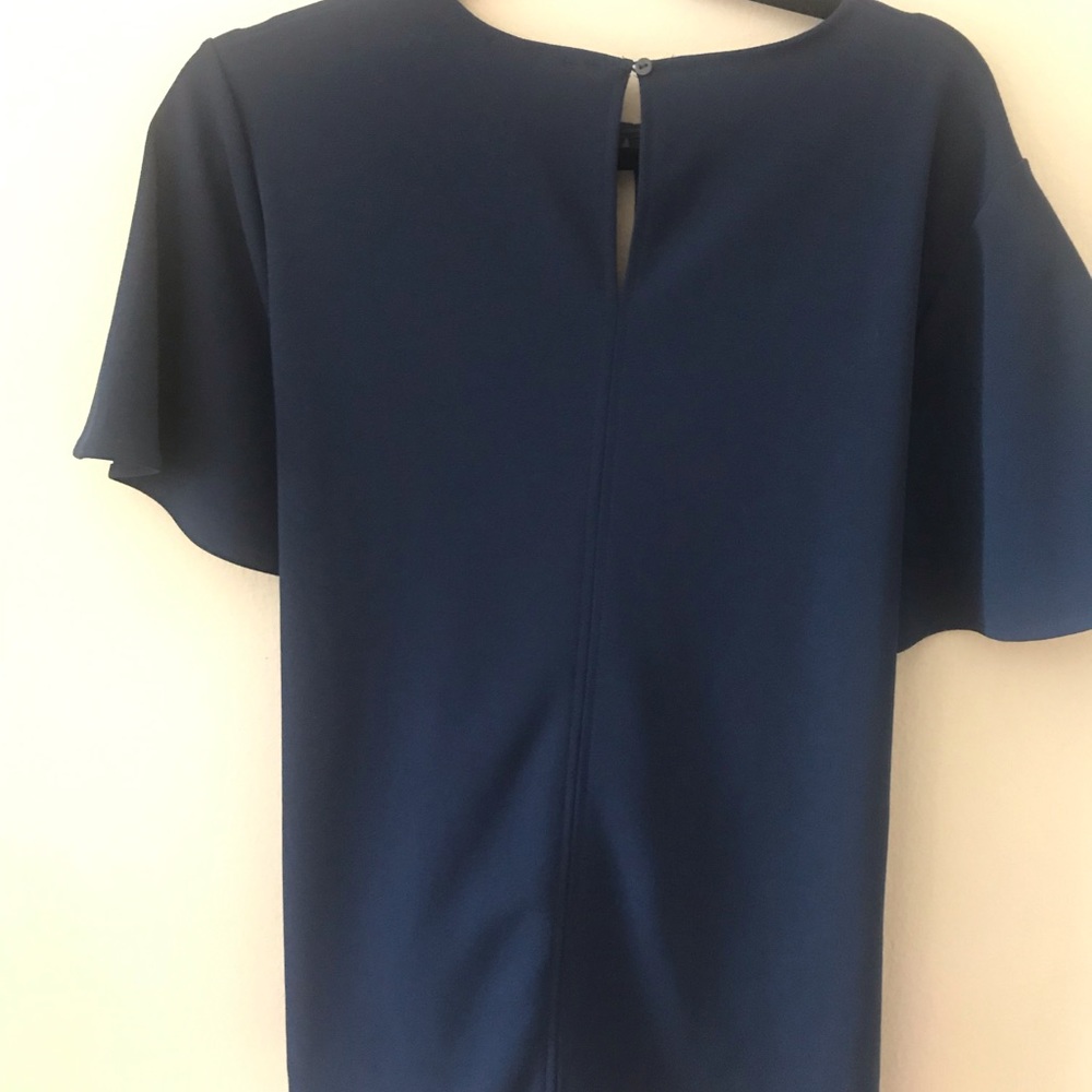 Express Navy Top Medium - Picture 3 of 5